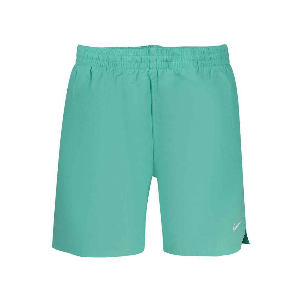 Nike Azzurro Polyester Men's Swim Boxer