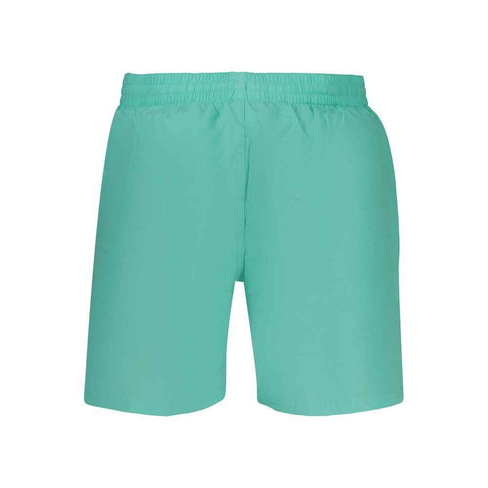 Nike Azzurro Polyester Men's Swim Boxer