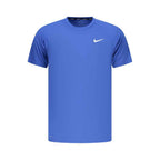 Nike Blue Polyester Men's T-Shirt