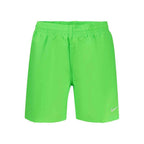 Nike Green Polyester Men's Swim Boxer