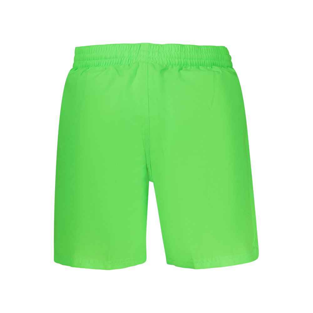 Nike Green Polyester Men's Swim Boxer