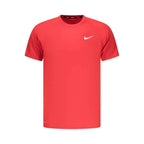 Nike Red Polyester Men's T-Shirt