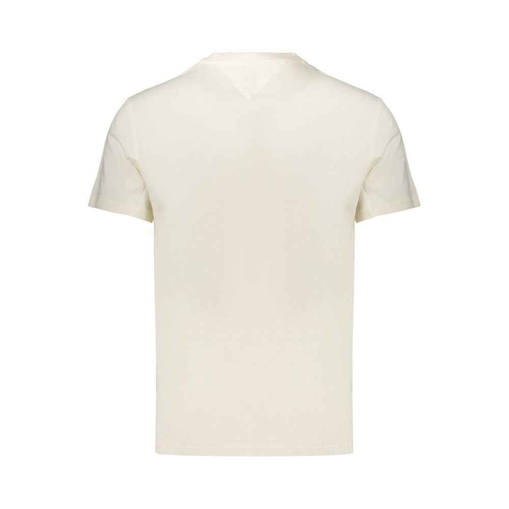 Tommy Hilfiger Bianco Cotton Men's T-Shirt