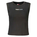 Tommy Hilfiger Black Cotton Women's Tank Top