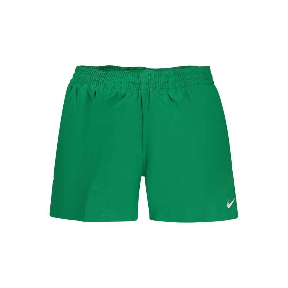 Nike Green Polyester Men's Swimwear