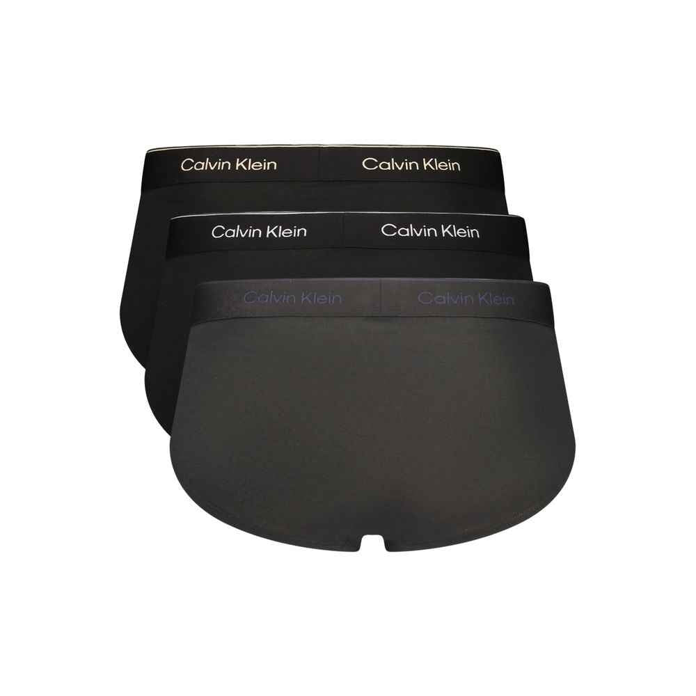 Calvin Klein Black Cotton Men Brief
