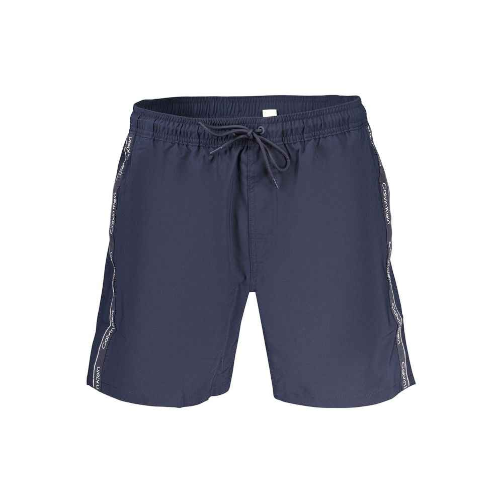 Calvin Klein Blue Polyester Men's Swim Shorts