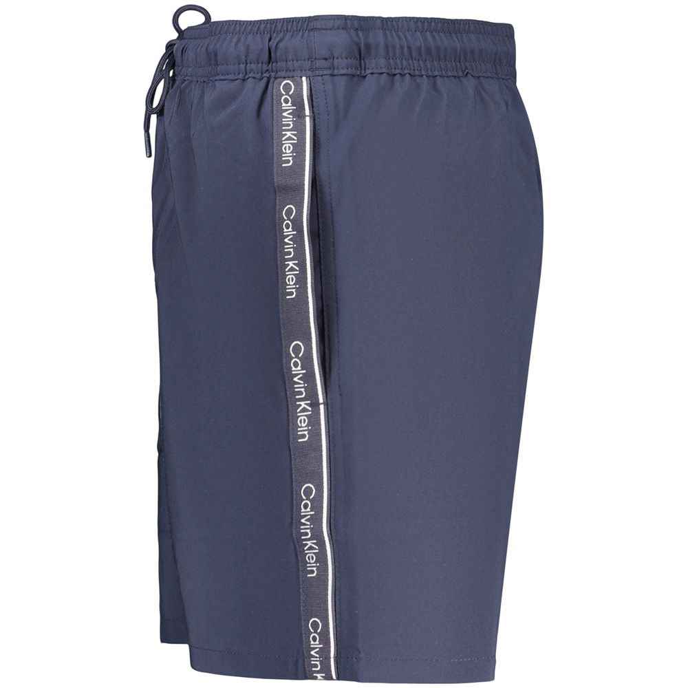 Calvin Klein Blue Polyester Men's Swim Shorts