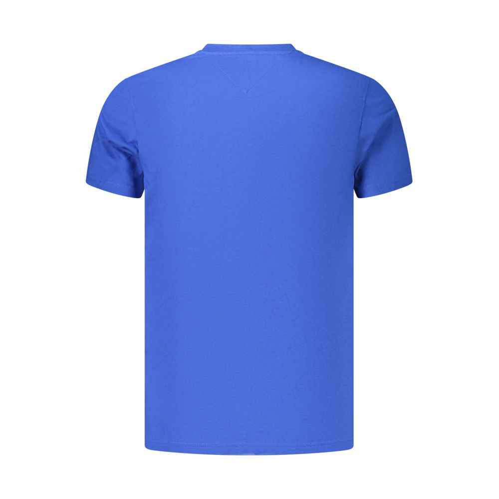 Tommy Hilfiger Blue Cotton Men's T-Shirt