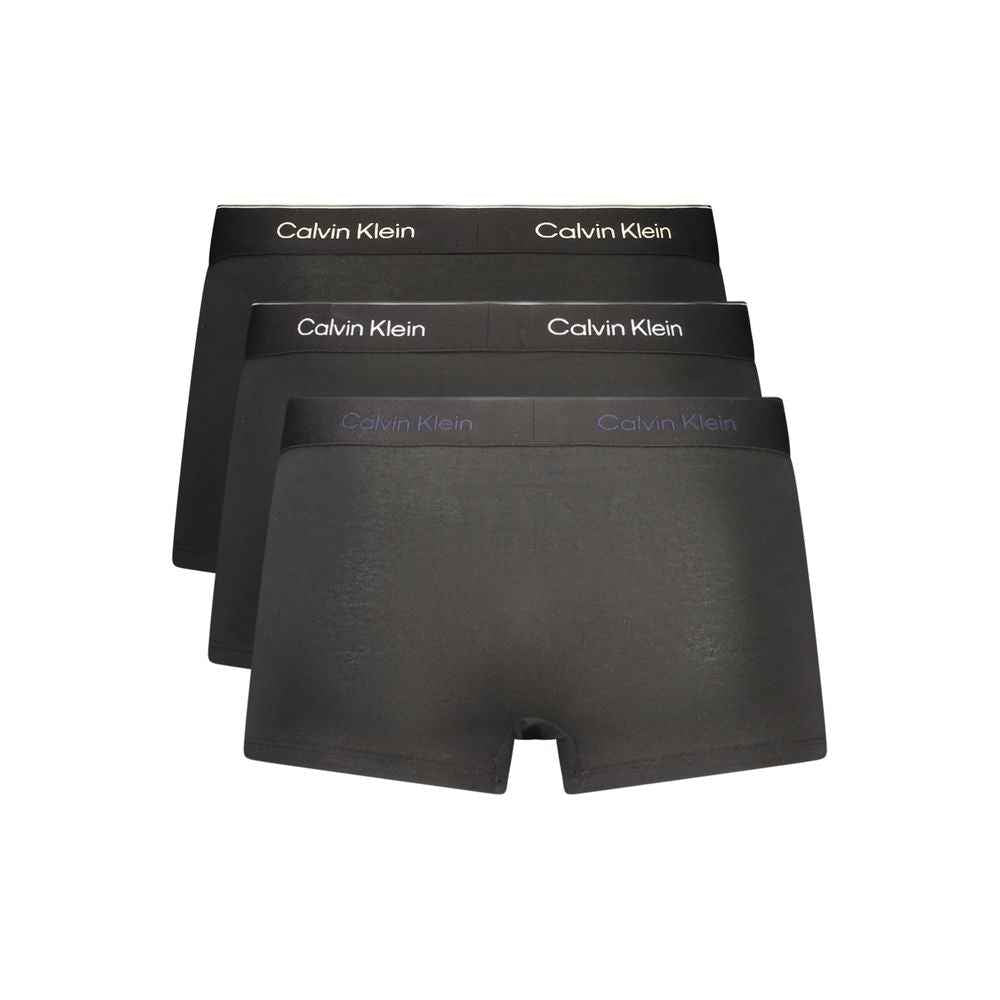 Calvin Klein Black Cotton Menswear Short