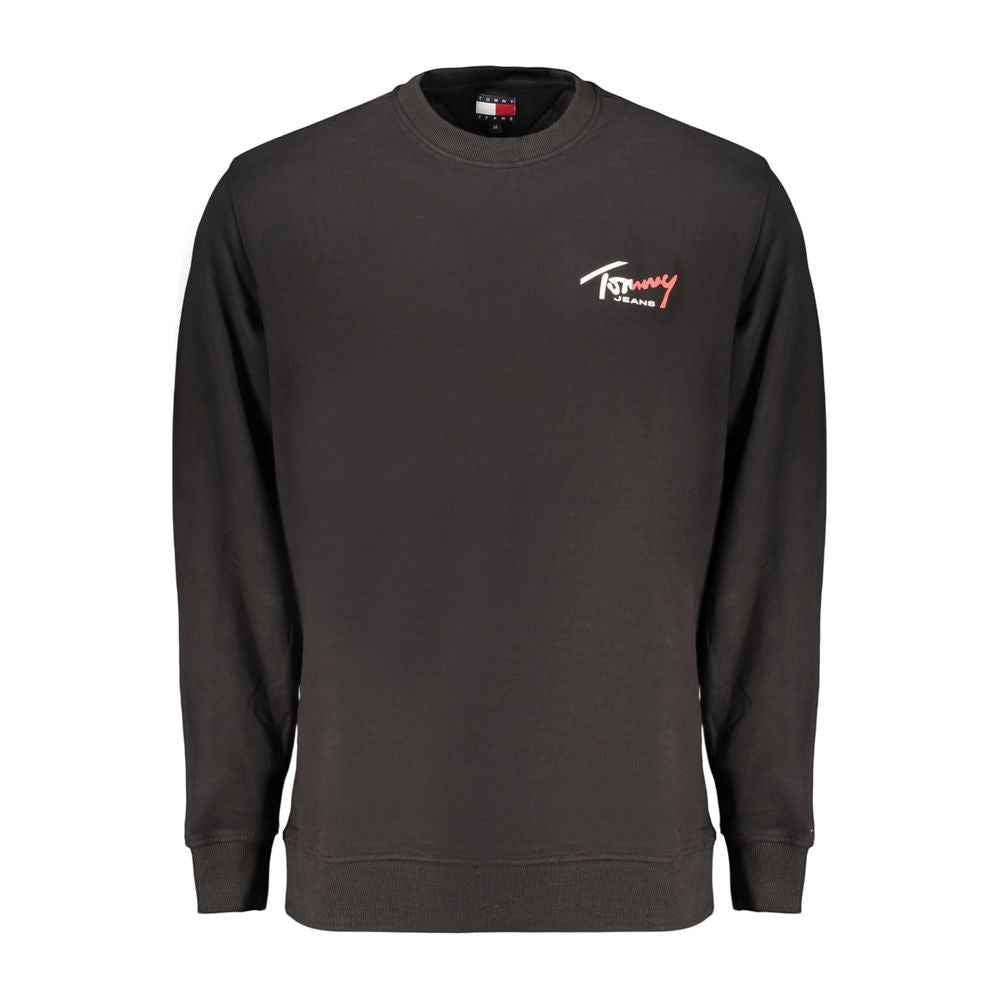 Tommy Hilfiger Black Cotton Sweatshirt