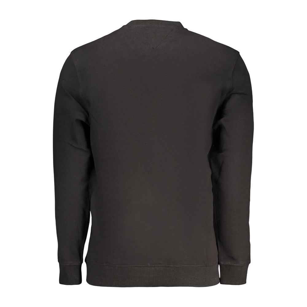 Tommy Hilfiger Black Cotton Sweatshirt