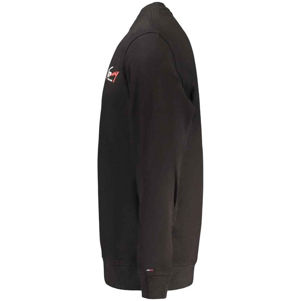 Tommy Hilfiger Black Cotton Sweatshirt
