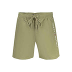 Tommy Hilfiger Green Polyester Swim Shorts