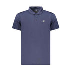 Lotto Blue Polyester Polo Shirt