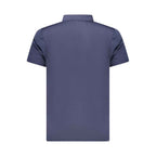 Lotto Blue Polyester Polo Shirt