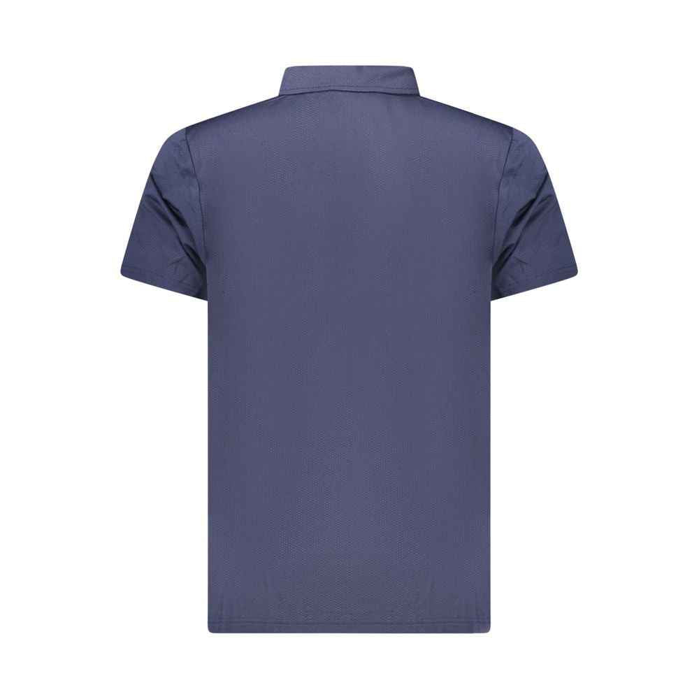 Lotto Blue Polyester Polo Shirt