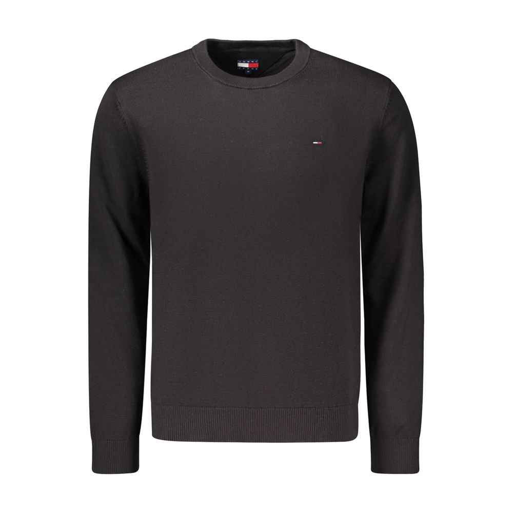Tommy Hilfiger Black Cotton Sweatshirt