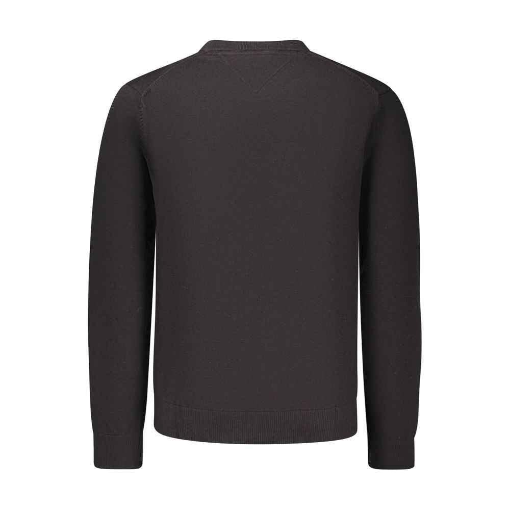 Tommy Hilfiger Black Cotton Sweatshirt