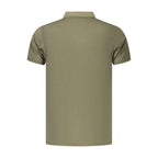 Lotto Green Polyester Polo Shirt