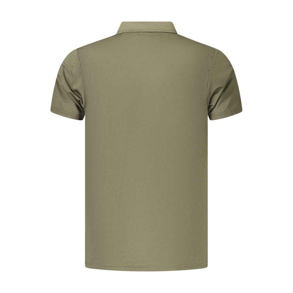 Lotto Green Polyester Polo Shirt