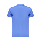Lotto Blue Polyester Polo Shirt