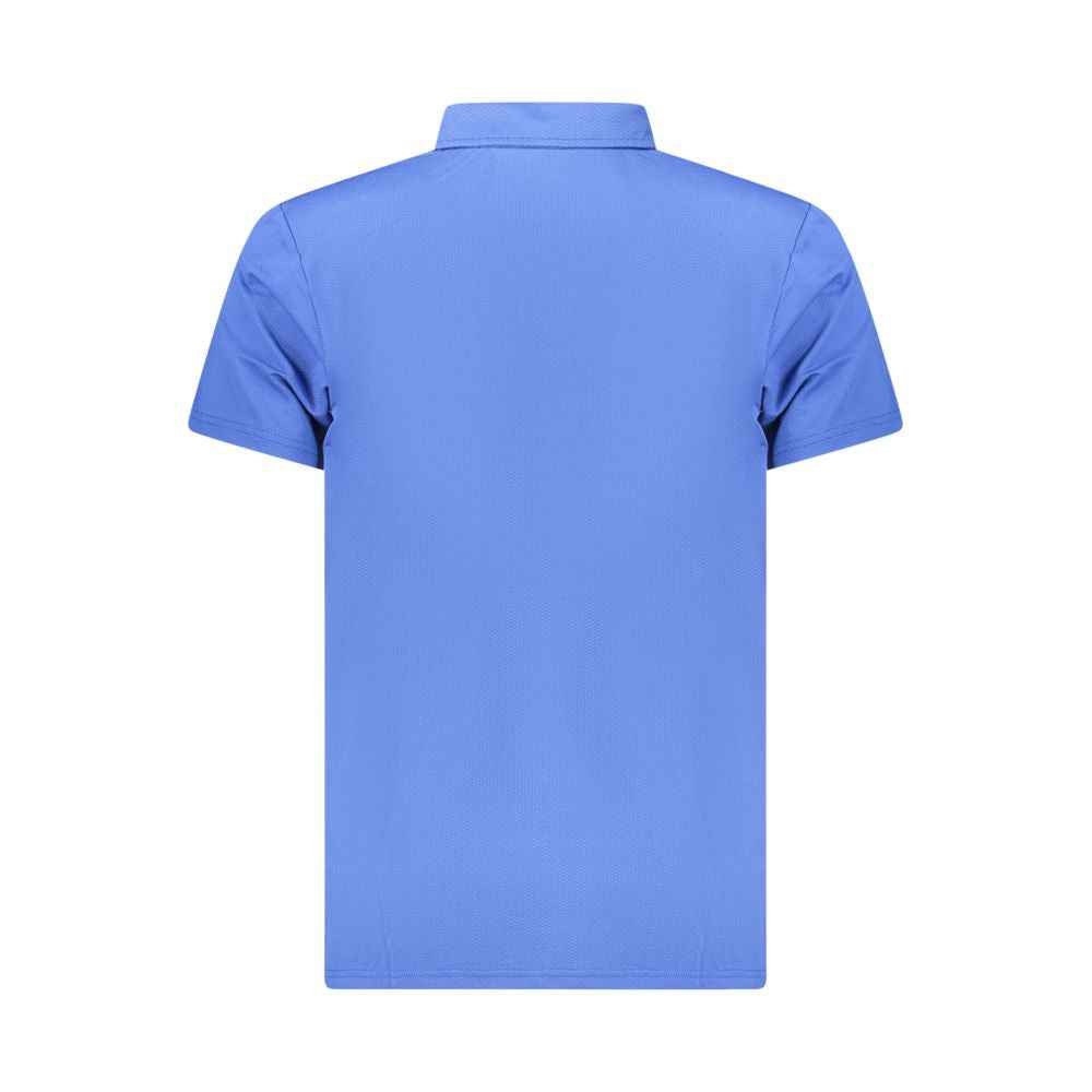 Lotto Blue Polyester Polo Shirt
