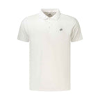 Lotto White Polyester Polo Shirt
