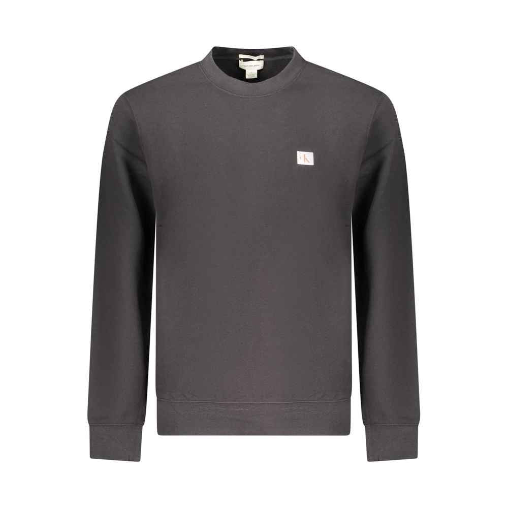 Calvin Klein Black Cotton Sweatshirt