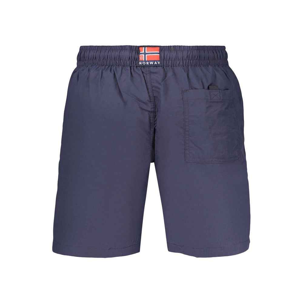 Norway 1963 Blue Polyamide Swim Shorts