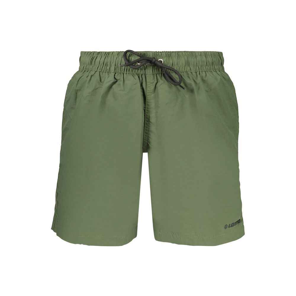 Lotto Green Polyamide Swim Shorts