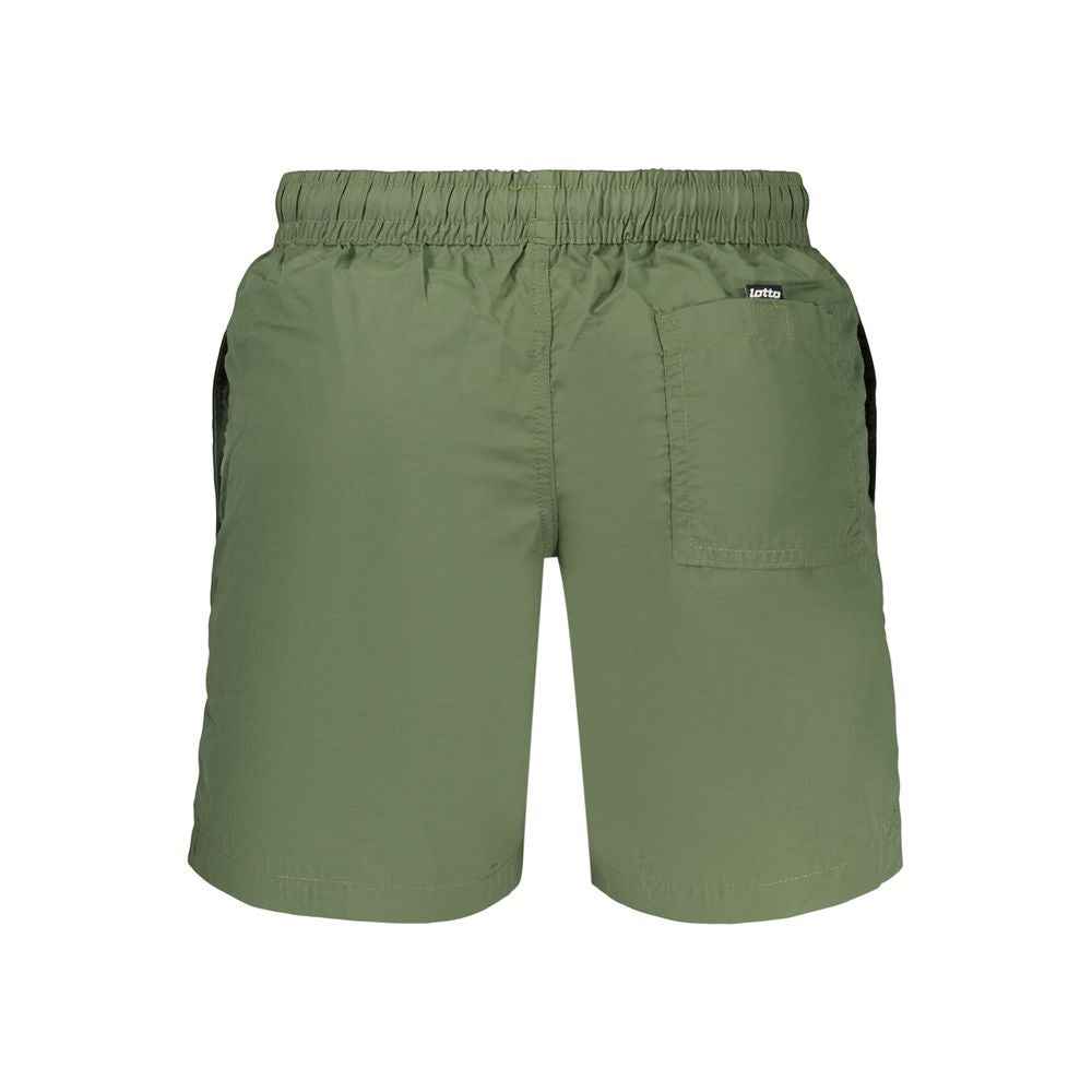 Lotto Green Polyamide Swim Shorts