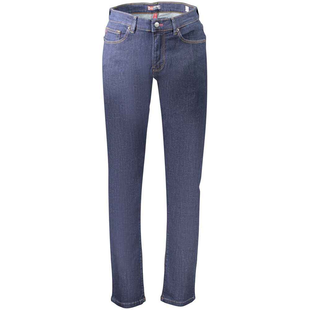 Norway 1963 Blue Cotton Jeans Denim