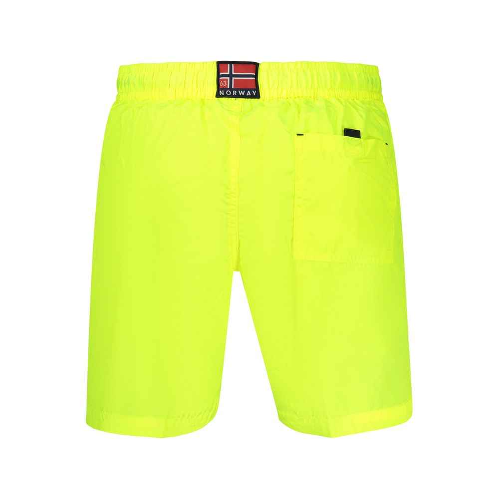 Norway 1963 Yellow Polyamide Swim Shorts