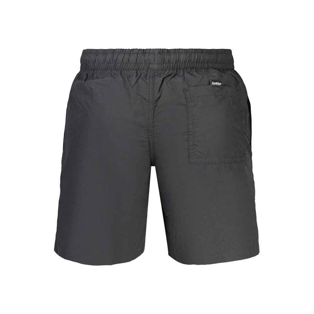 Lotto Black Polyamide Men's Swimwear