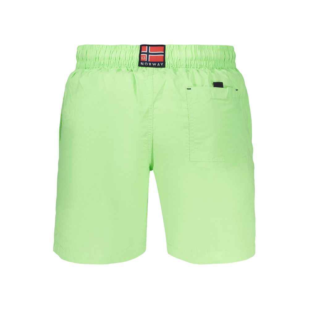 Norway 1963 Verde Poliammide Men's Swimwear