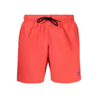 Norway 1963 Red Polyamide Men's Swim Boxer