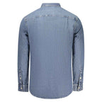 Calvin Klein Blue Cotton Men's Shirt
