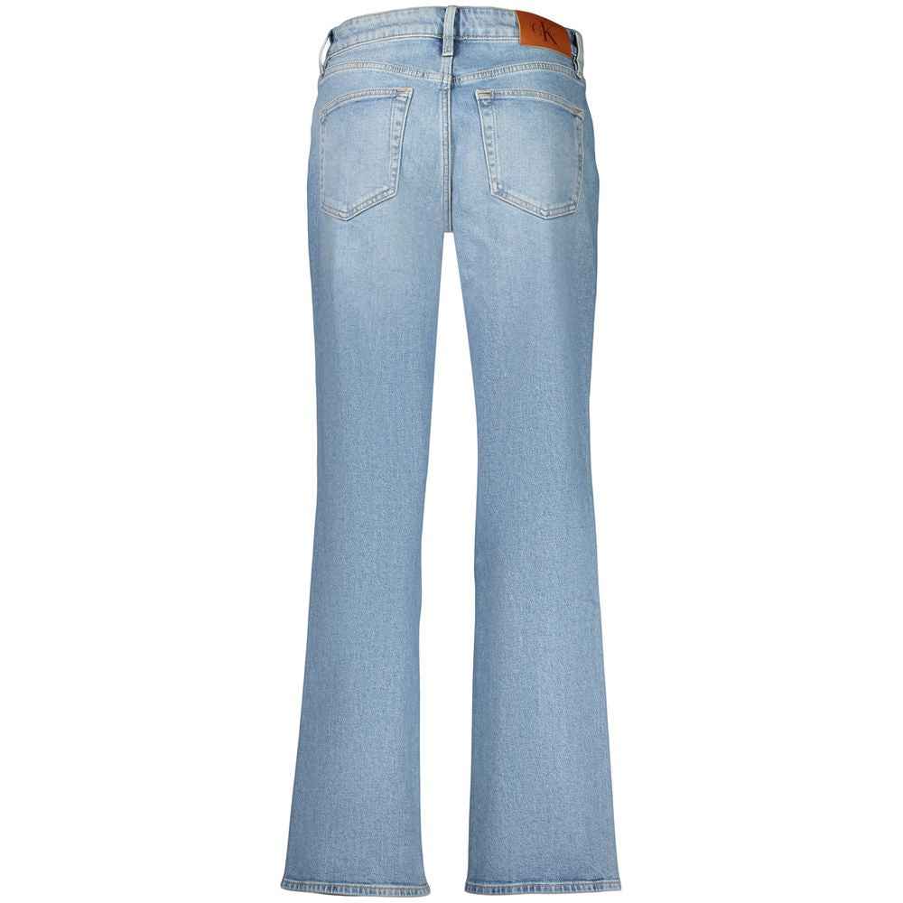Calvin Klein Azzurro Cotton Women's Jeans