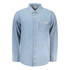 Calvin Klein Azzurro Cotton Men's Shirt