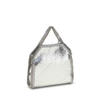 Stella McCartney Silver Polyester Shoulder Bag