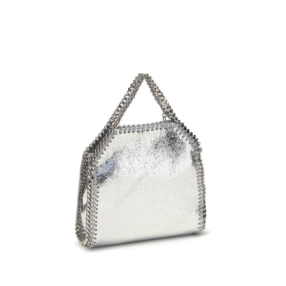 Stella McCartney Silver Polyester Shoulder Bag