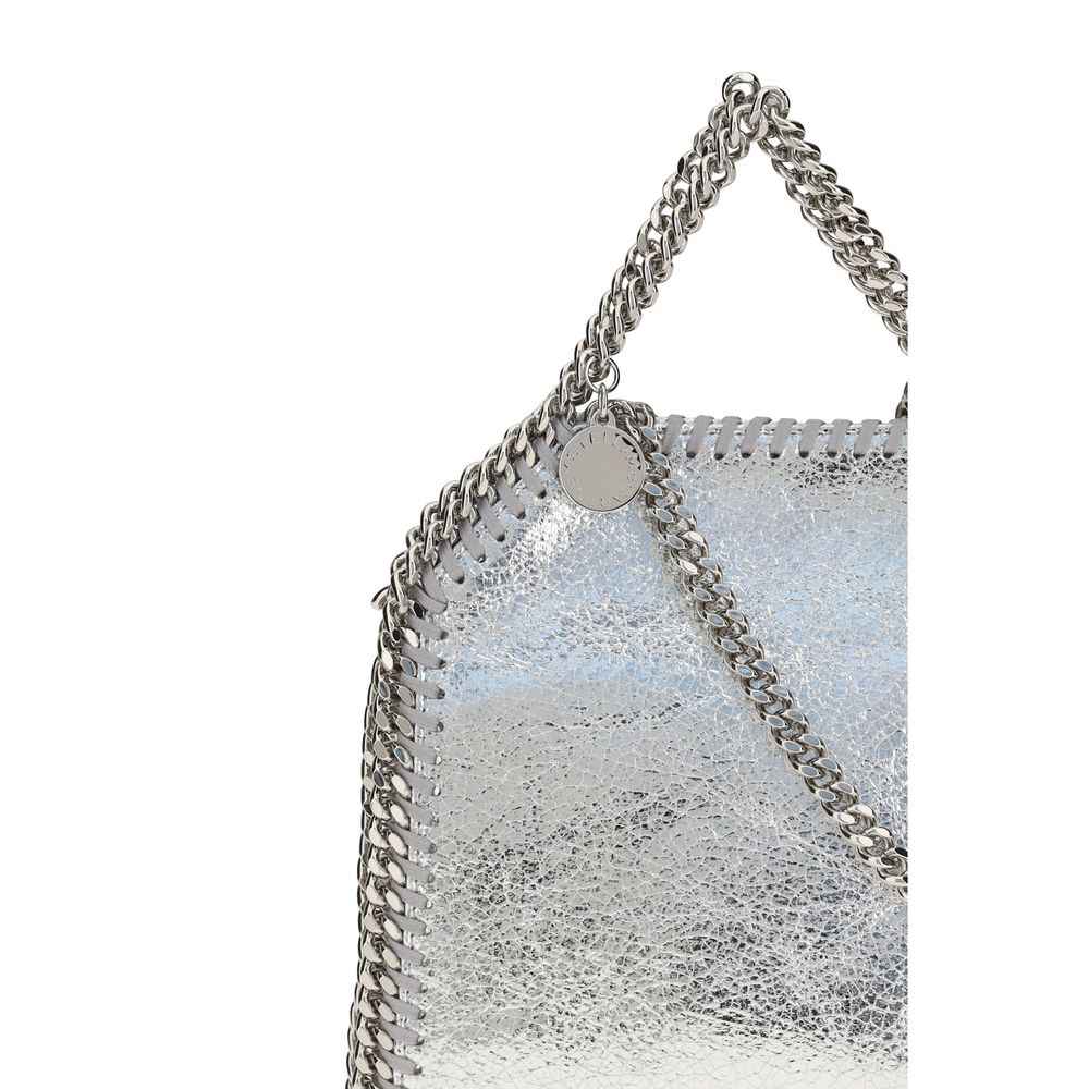 Stella McCartney Silver Polyester Shoulder Bag