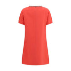 Valentino Multicolor Wool Oves Aries Casual Dress