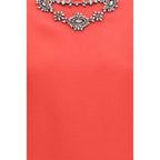 Valentino Multicolor Wool Oves Aries Casual Dress