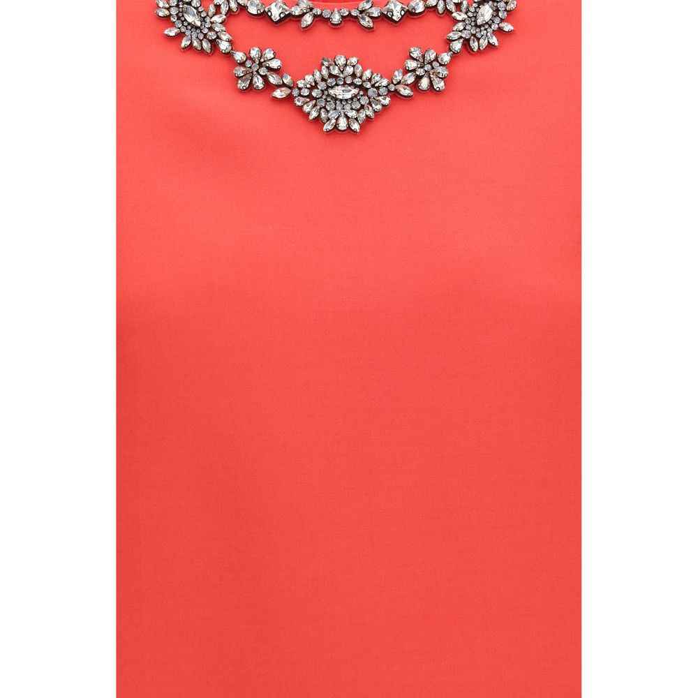 Valentino Multicolor Wool Oves Aries Casual Dress