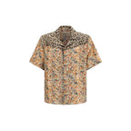 Valentino Multicolor Silk Pattern Shirt
