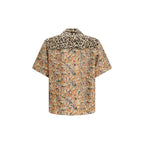 Valentino Multicolor Silk Pattern Shirt