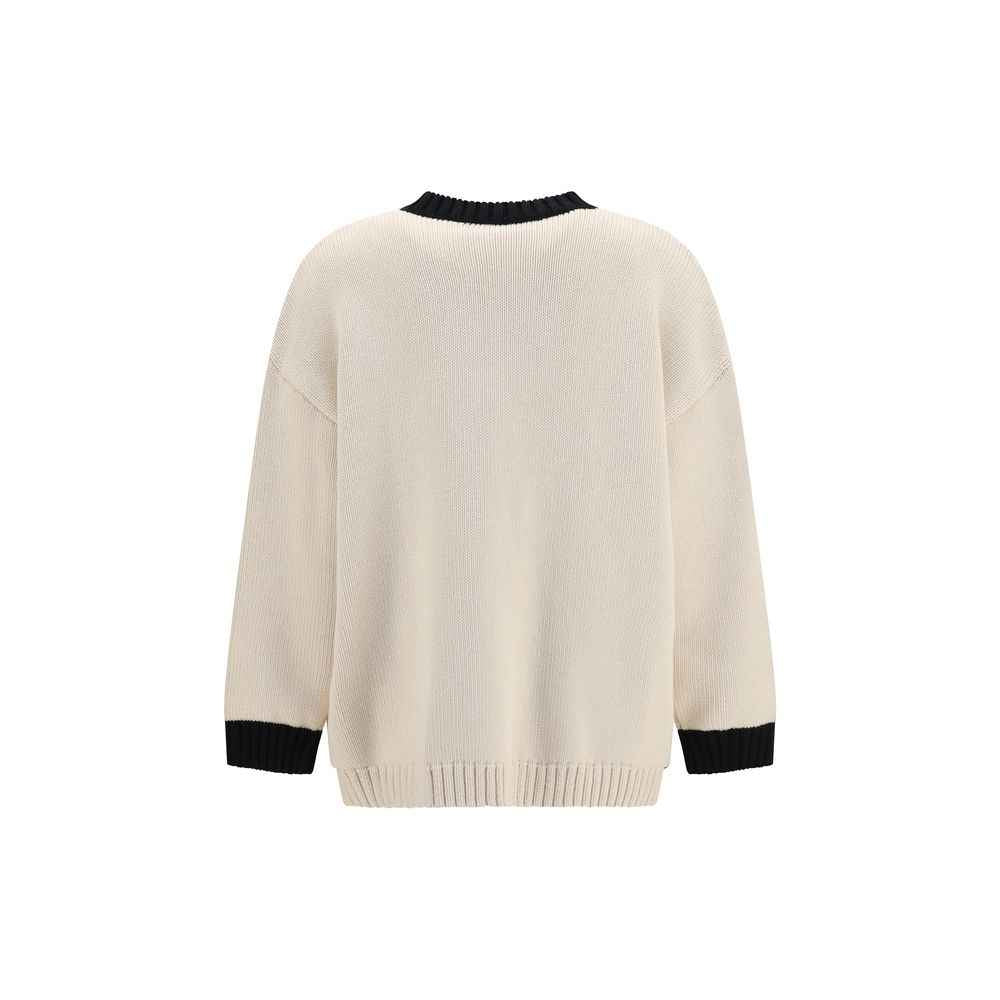 Valentino Beige Cotton Cardigan