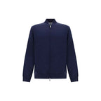 Brunello Cucinelli Blue Cotton Sweatshirt